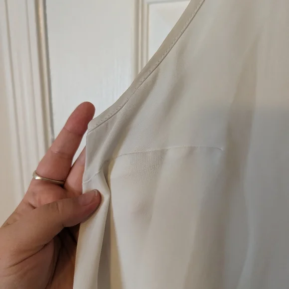 XL Lauren Conrad White/Cream Lace Tank - Picture 2 of 5